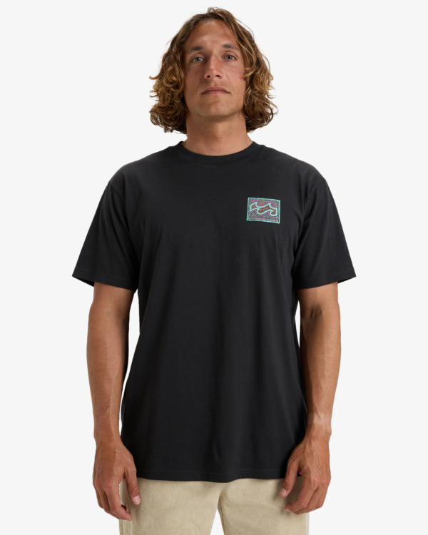 Billabong Crayon Wave SS Erkek Tshirt - 1