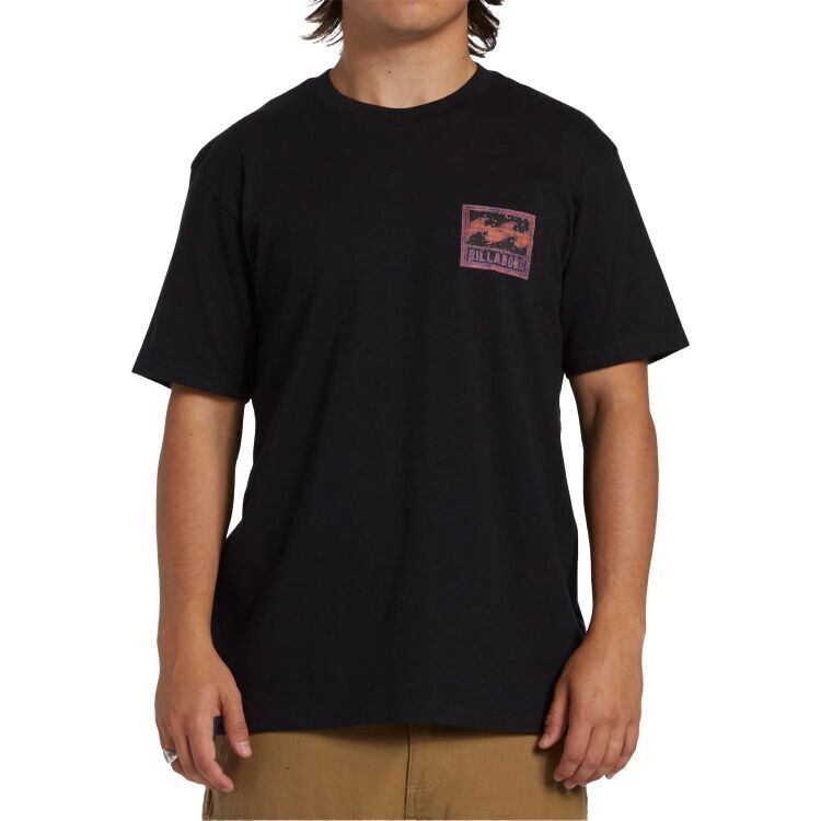 Billabong CRAYON WAVE TEES SİYAH Erkek Tshirt - 1
