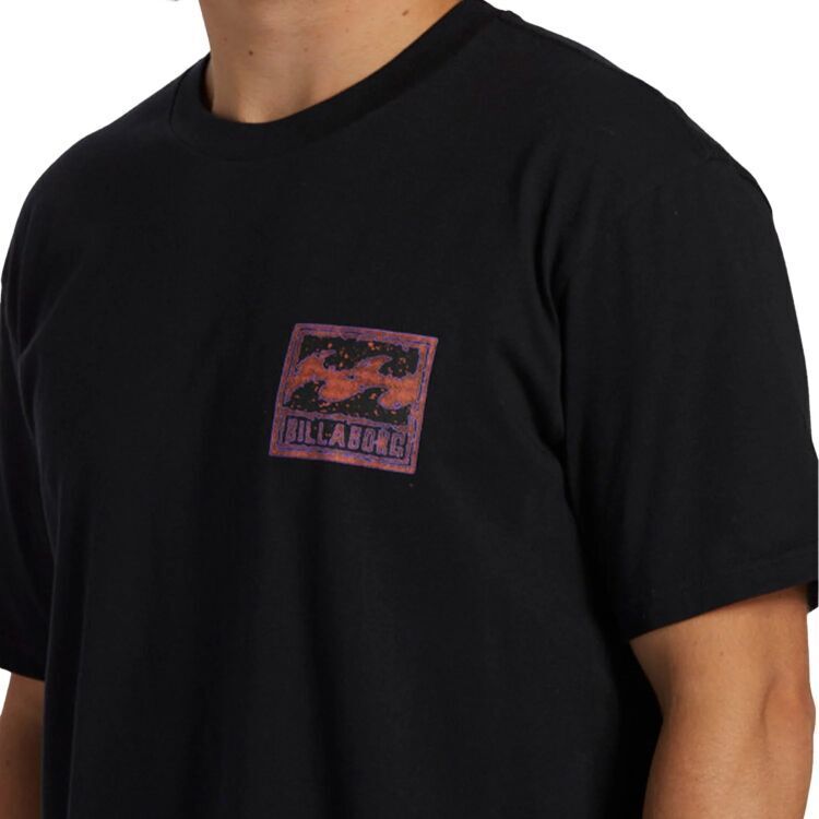 Billabong CRAYON WAVE TEES SİYAH Erkek Tshirt - 4