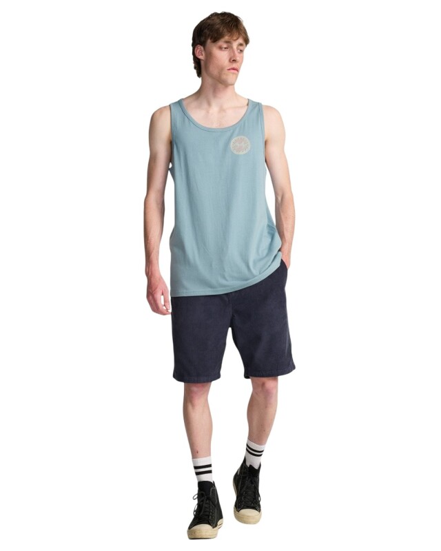 Billabong Crayon Wave TK Mavi Erkek Tshirt - 4