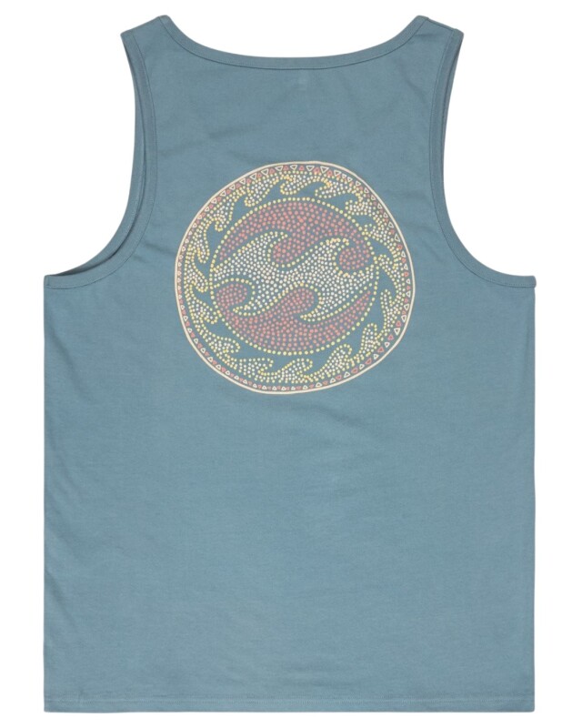 Billabong Crayon Wave TK Mavi Erkek Tshirt - 6