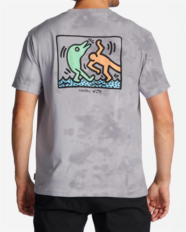 Billabong DOLPHIN DANCE SS Gri Erkek Tshirt - 3