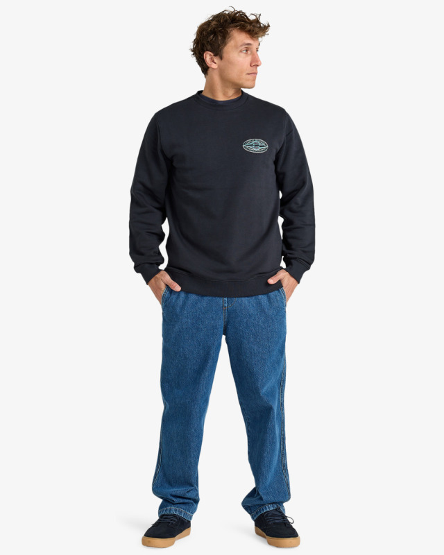 Billabong Foundation CR Siyah Erkek Sweatshirt - 2