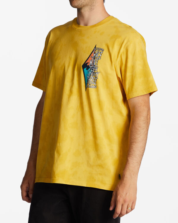 Billabong L.O.T.R. SS TD SARI Erkek Tshirt - 5