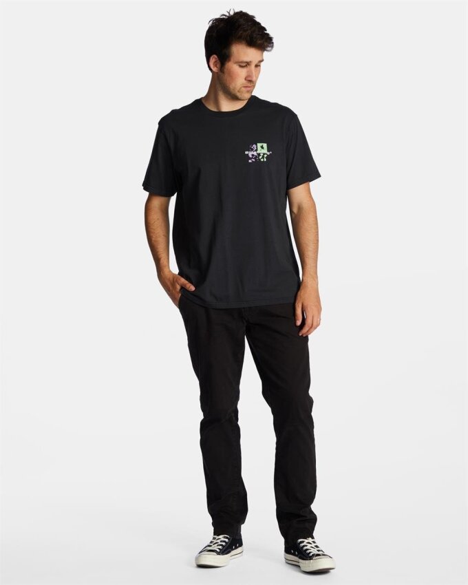 Billabong REFLECTIONS SS WW SİYAH Erkek Tshirt - 2