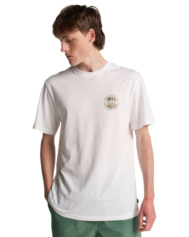 Billabong Rotor SS Beyaz Erkek Tshirt - Billabong