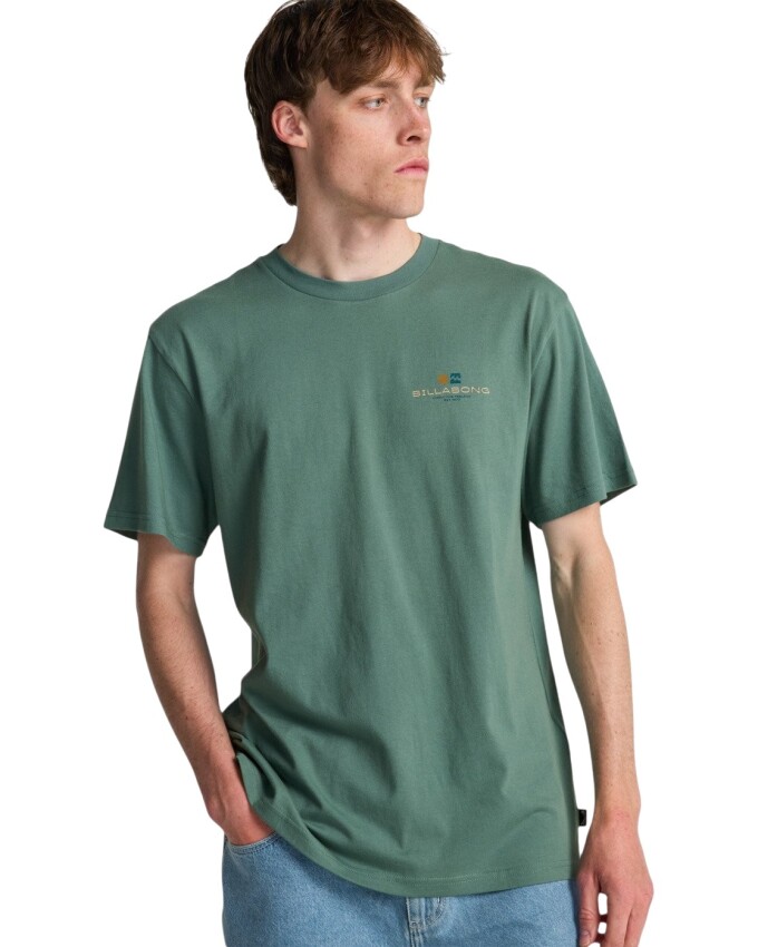 Billabong Secret Spot SS Yeşil Erkek Tshirt - 1