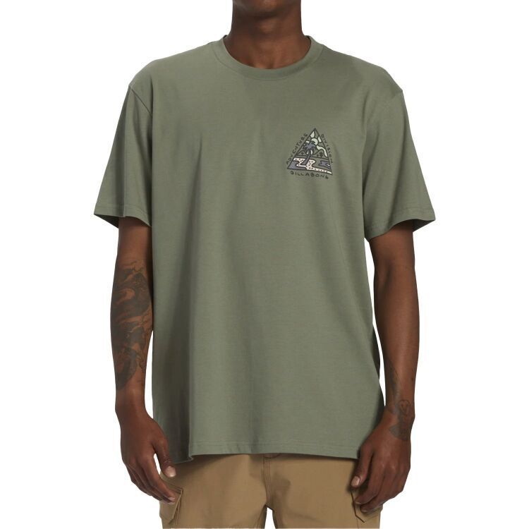 Billabong SHINE SS Haki Erkek Tshirt - 1