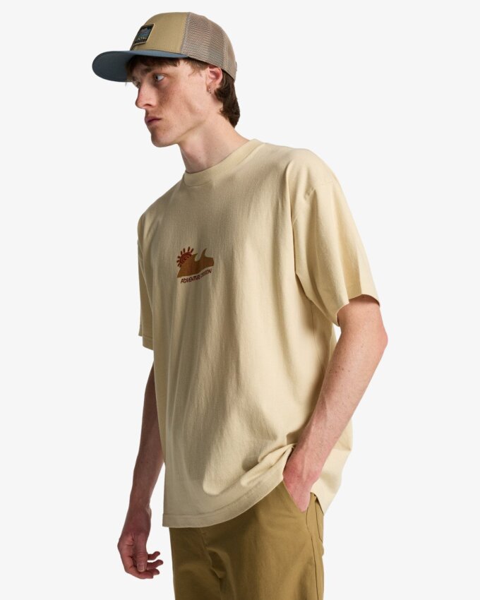 Billabong Shore OG SS Sarı Erkek Tshirt - 3