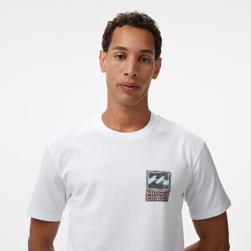 Billabong Stamp SS Beyaz Erkek Tshirt - 4