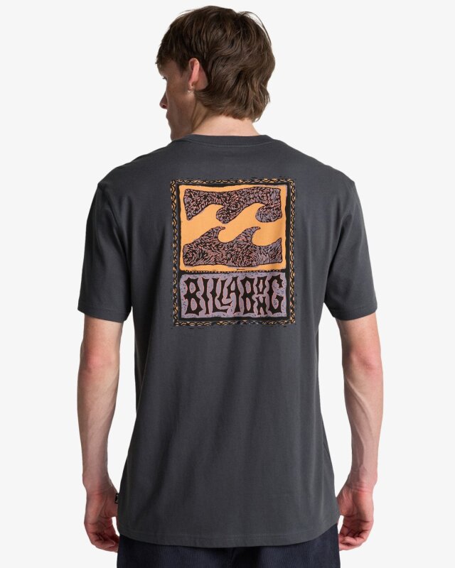 Billabong Stamp SS Mavi Erkek Tshirt - 4