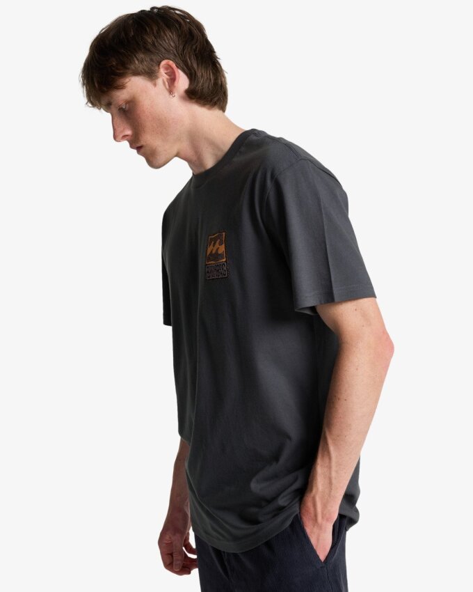 Billabong Stamp SS Mavi Erkek Tshirt - 5