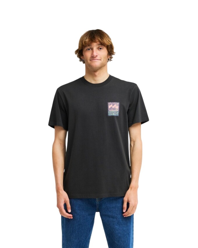 Billabong Stamp SS Siyah Erkek Tshirt - 1