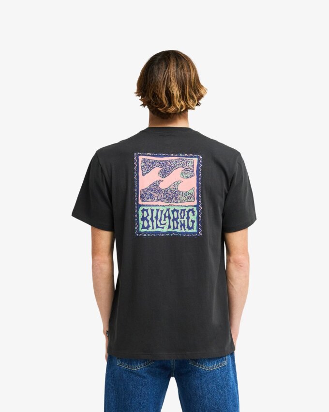 Billabong Stamp SS Siyah Erkek Tshirt - 4