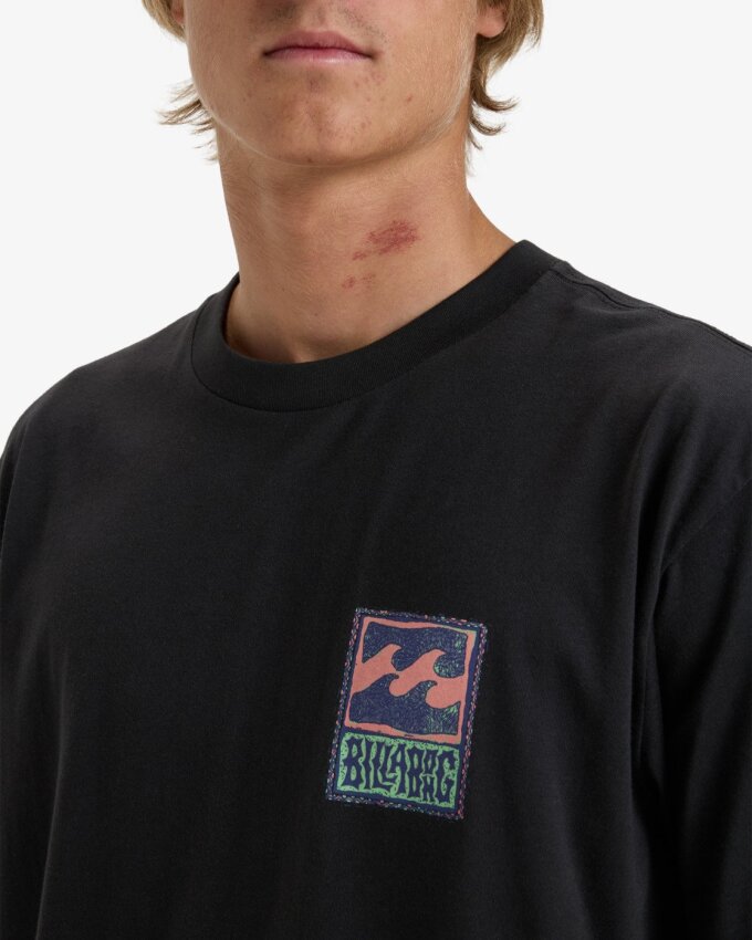 Billabong Stamp SS Siyah Erkek Tshirt - 6