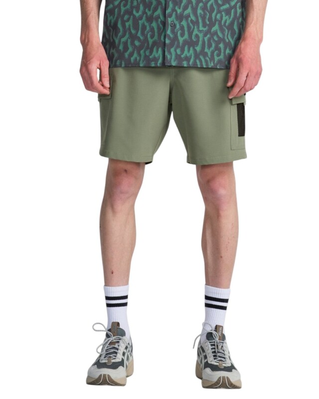 Billabong Surftrek Elastic Cargo Yeşil Erkek Şort - 1