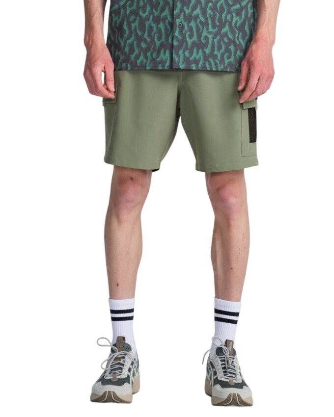 Billabong Surftrek Elastic Cargo Yeşil Erkek Şort - 1
