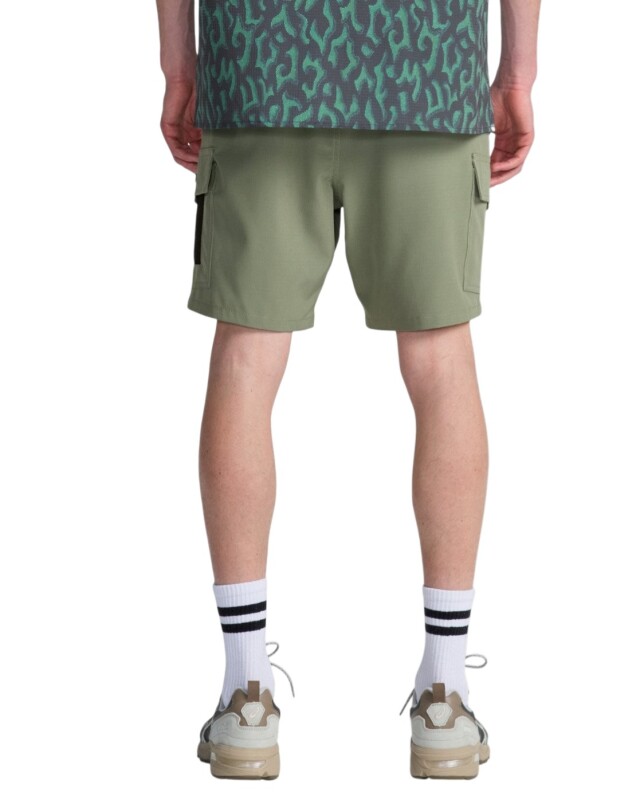 Billabong Surftrek Elastic Cargo Yeşil Erkek Şort - 3
