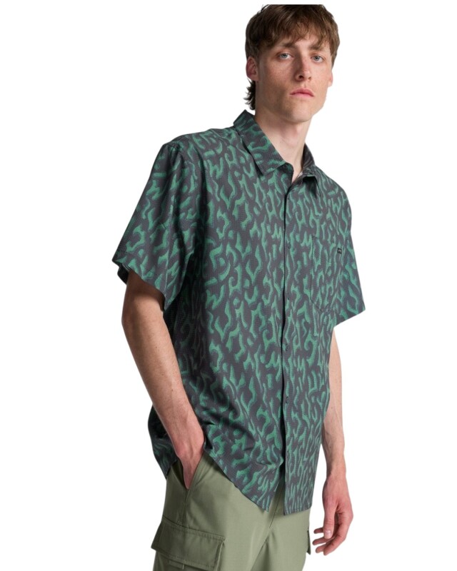 Billabong Surftrek Perf SS Gri Erkek Gömlek - 2