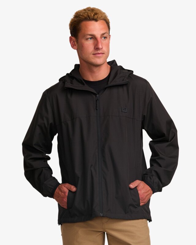 Billabong Transport Windbreaker Siyah Erkek Rüzgarlık - 1