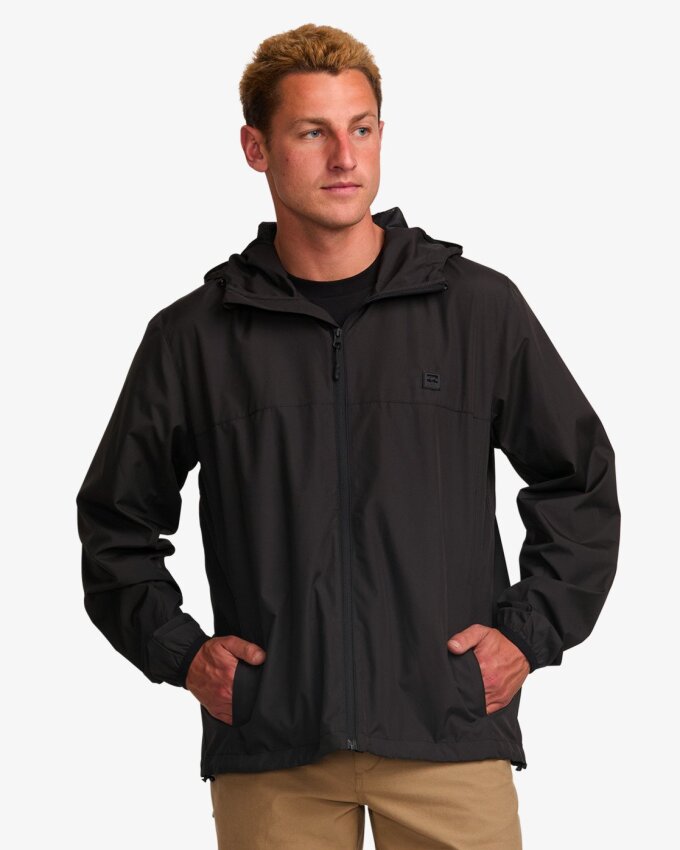 Billabong Transport Windbreaker Siyah Erkek Rüzgarlık - 1