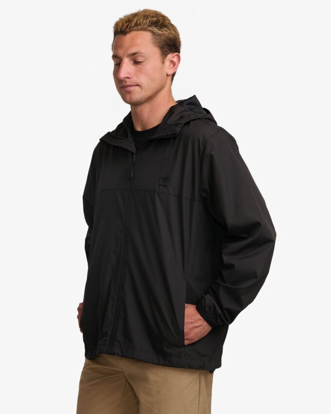 Billabong Transport Windbreaker Siyah Erkek Rüzgarlık - 4