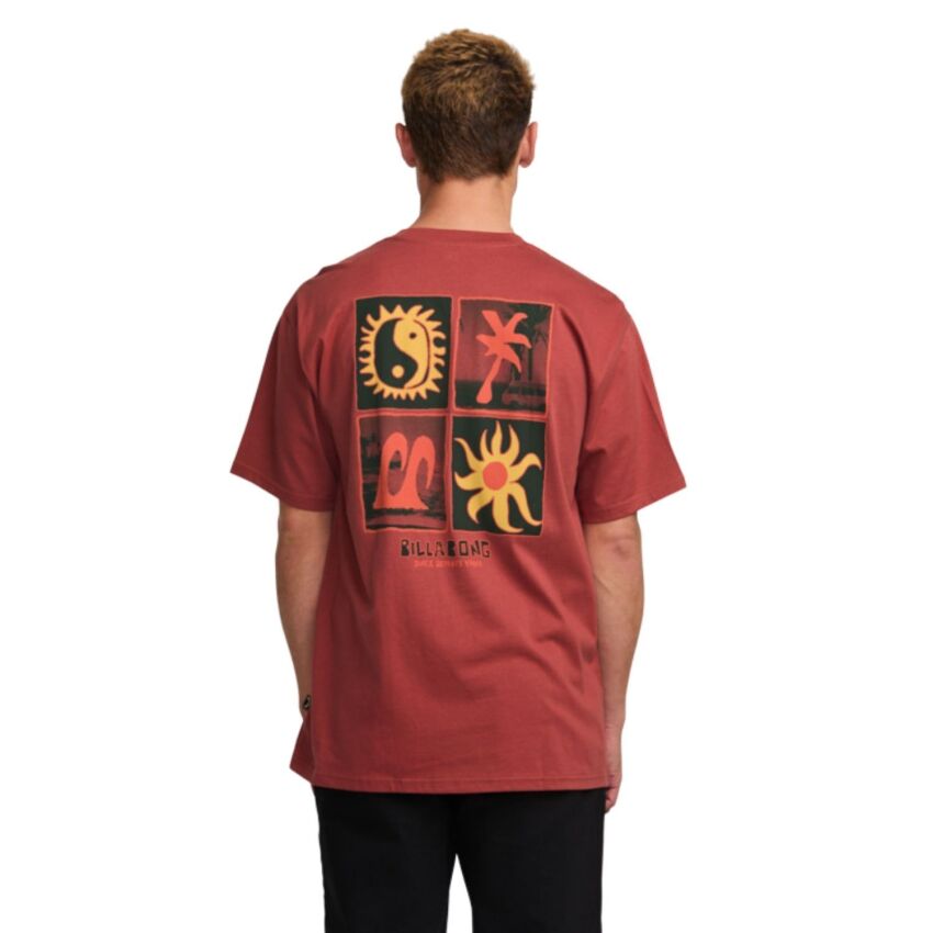 Billabong Twin Peaks Regular SS Erkek Tshirt - 4