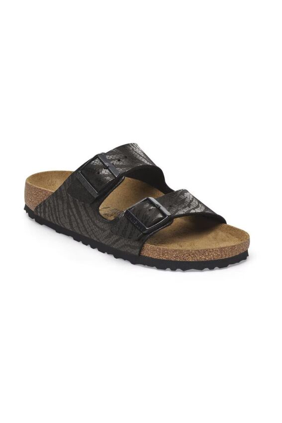 Birkenstock Arizona Bf Animal Print Siyah Kadın Terlik - 2