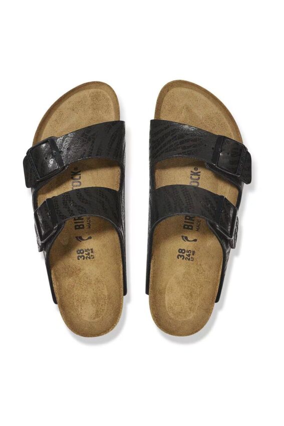 Birkenstock Arizona Bf Animal Print Siyah Kadın Terlik - 3