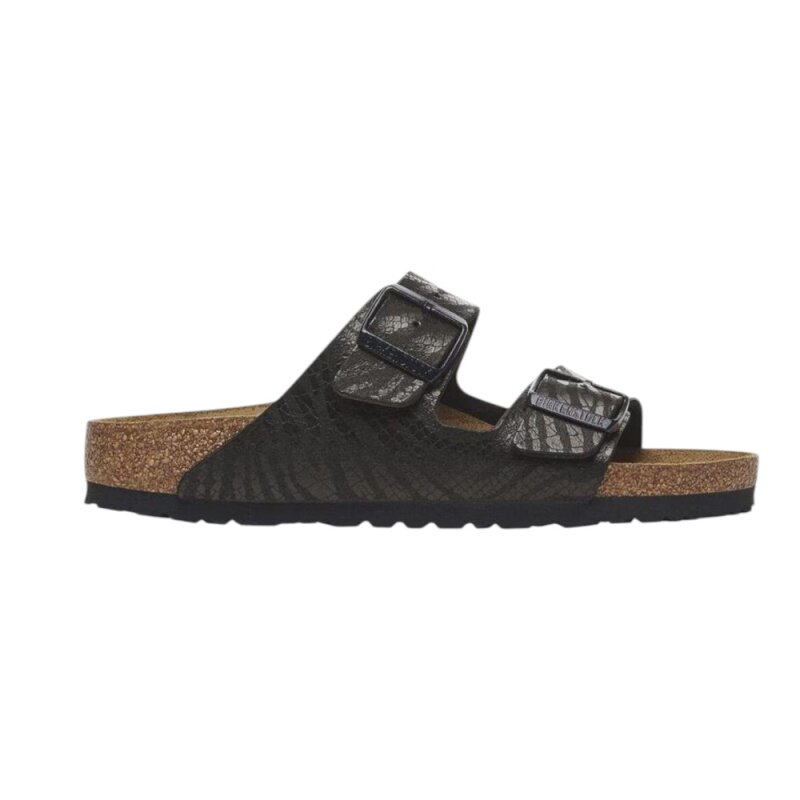 Birkenstock Arizona Bf Animal Print Siyah Kadın Terlik - 1