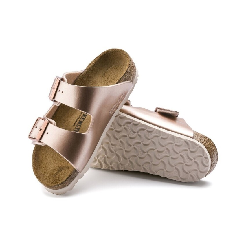 Birkenstock ARIZONA BF ELECTRIC METALLIC Pembe Kadın Terlik - 3