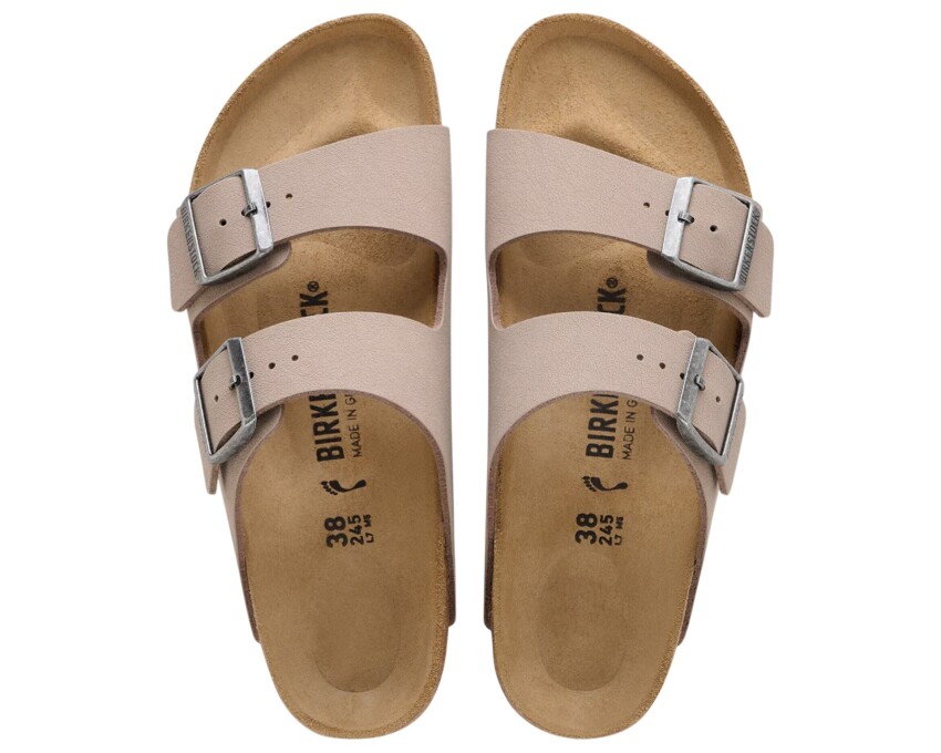 Birkenstock Arizona BF NU Bej Unisex Terlik - 4