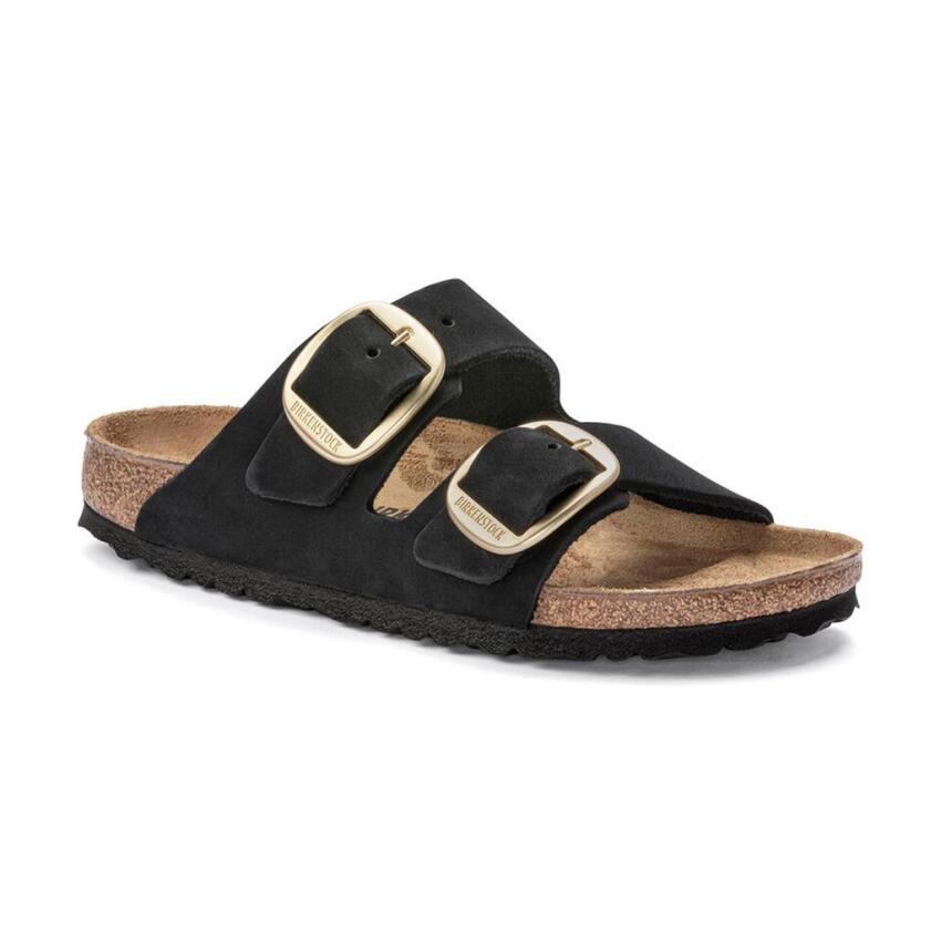 Birkenstock ARIZONA BIG BUCKLE NU SİYAH Kadın Terlik - 10