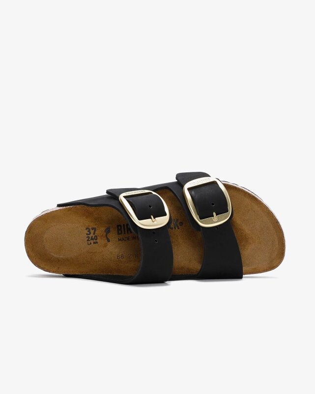 Birkenstock Arizona Big Buckle Siyah Kadın Terlik - 5