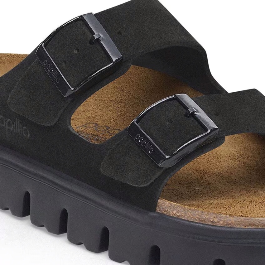 Birkenstock Arizona Chunky VL Siyah Kadın Terlik - 5