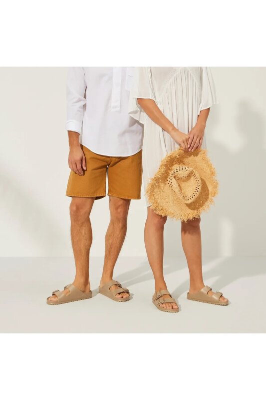 Birkenstock Arizona Eva Glamour Sarı Erkek Terlik - 5