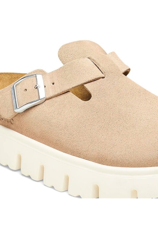 Birkenstock BOSTON CHUNKY VL Bej Kadın Terlik - 3