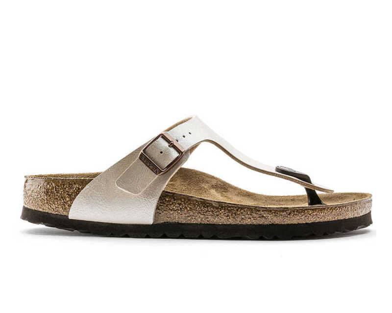 Birkenstock GIZEH BF GRACEFUL BEYAZ Kadın Terlik - Birkenstock