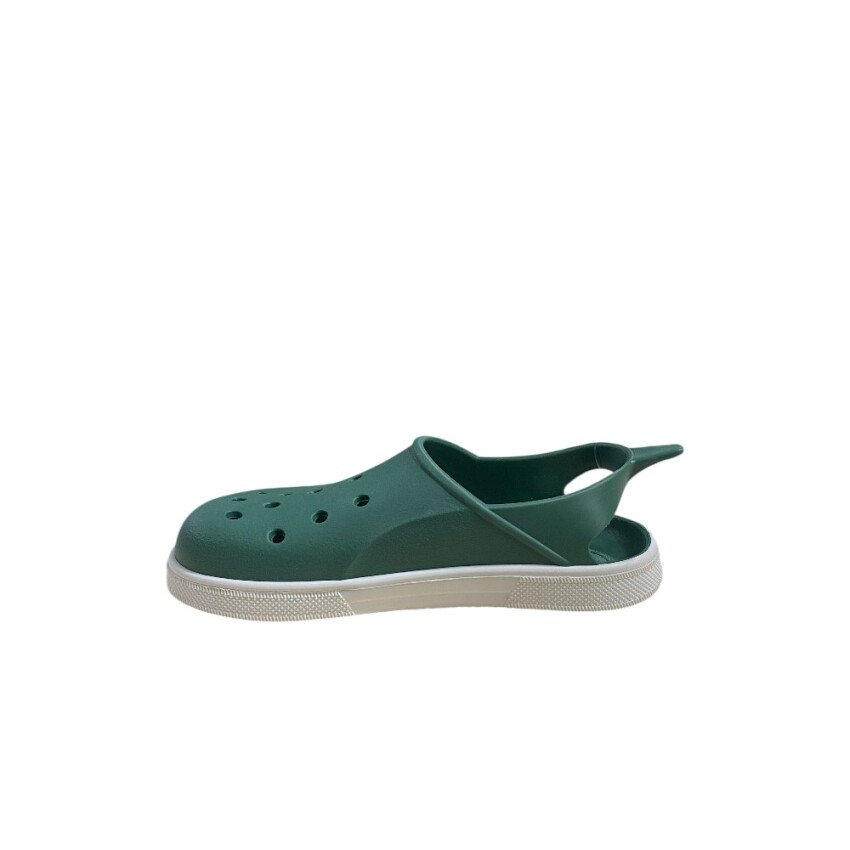 Boatilus Boatilus Cloggy-F Haki-Beyaz Çocuk Sandalet - 2