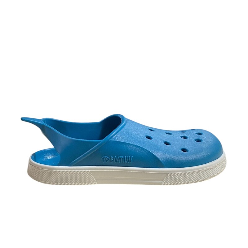 Boatilus Boatilus Cloggy-F Mavi-Beyaz Çocuk Sandalet - 1