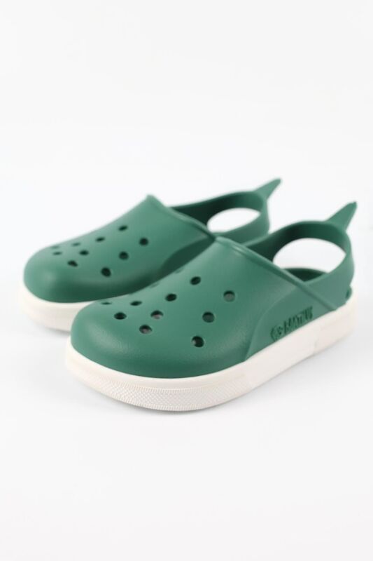 Boatilus Cloggy-B Haki-Beyaz Çocuk Sandalet - 1