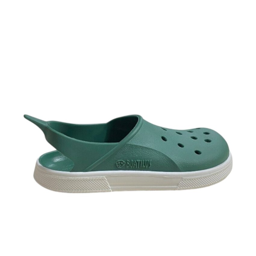 Boatilus Cloggy-B Haki-Beyaz Çocuk Sandalet - 1