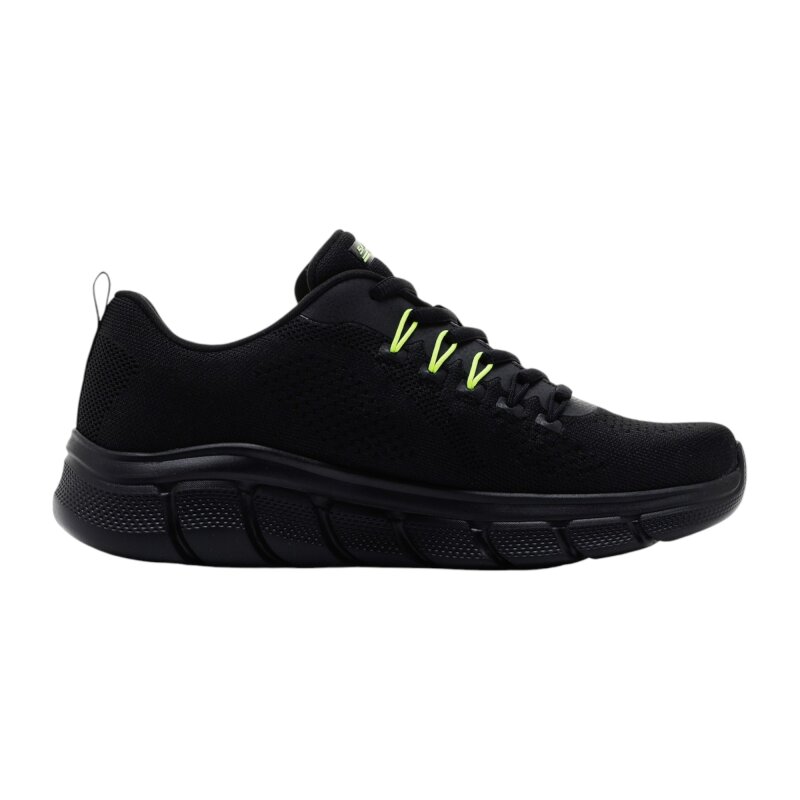 Skechers BOBS SPORT B FLEX - ELECTRİC COOL SİYAH Erkek Günlük Ayakkabı - 1