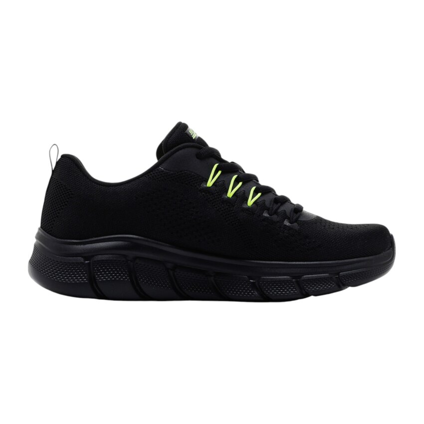 Skechers BOBS SPORT B FLEX - ELECTRİC COOL SİYAH Erkek Günlük Ayakkabı - 1