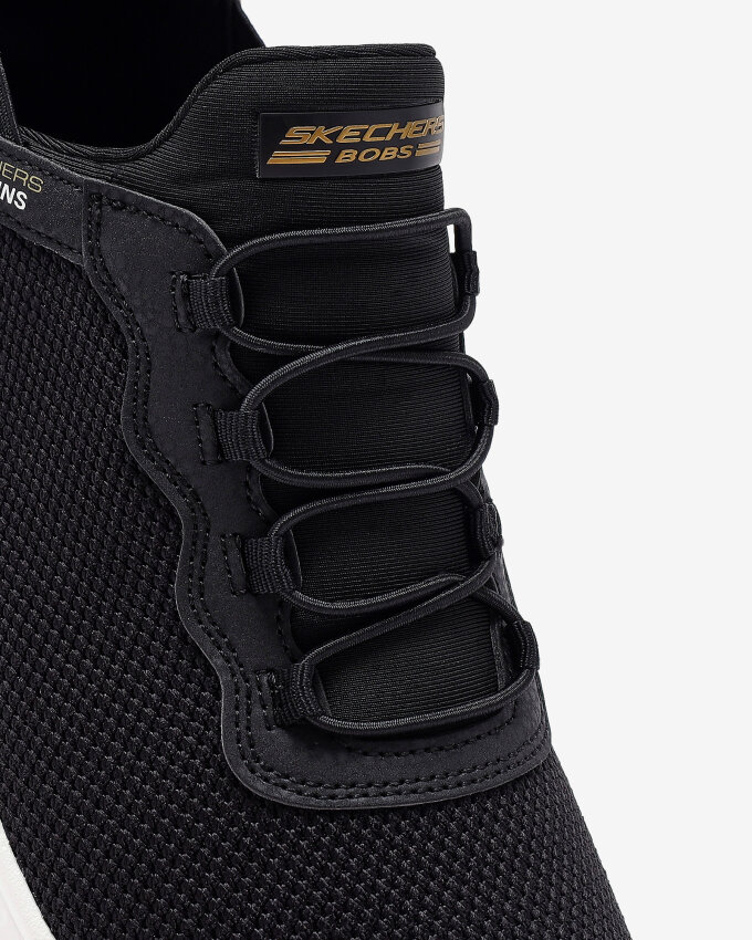 Skechers Bobs Squad Chaos - Seize The Hour Siyah Kadın Günlük Ayakkabı - 7