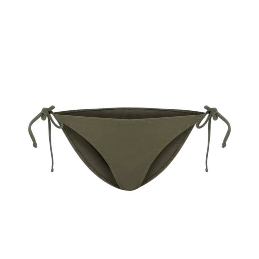 Bonesta Bağcıklı Haki Kadın Bikini Alt - 1