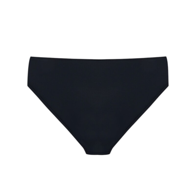 Bonesta İnce Kenarlı Brazilian Siyah Kadın Bikini Alt - 2