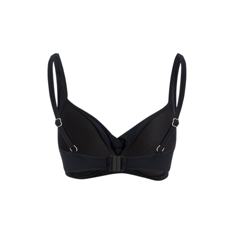 Bonesta Kaplı Volanlı Siyah Kadın Bikini - 2