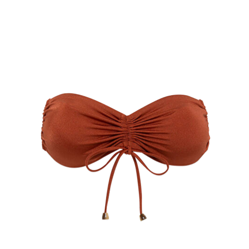 Bonesta Straplez Turuncu Kadın Bikini - 1