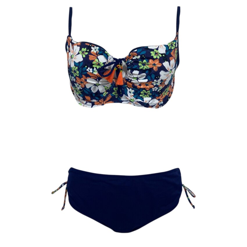 Bonesta Toparlayıcı Renkli Kadın Bikini - 1